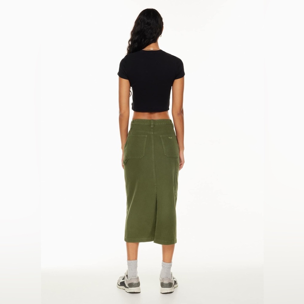 Aritzia x TNA Greenwich Skirt in Black size 4 - Picture 3 of 17